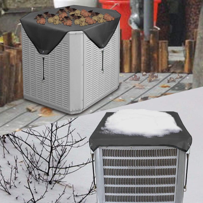 Jeacent Air Conditioner Cover for Outside Units, Heavy Duty Winter Top - Image 4